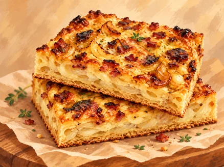 Zwiebelkuchen der Bäckerei Moos