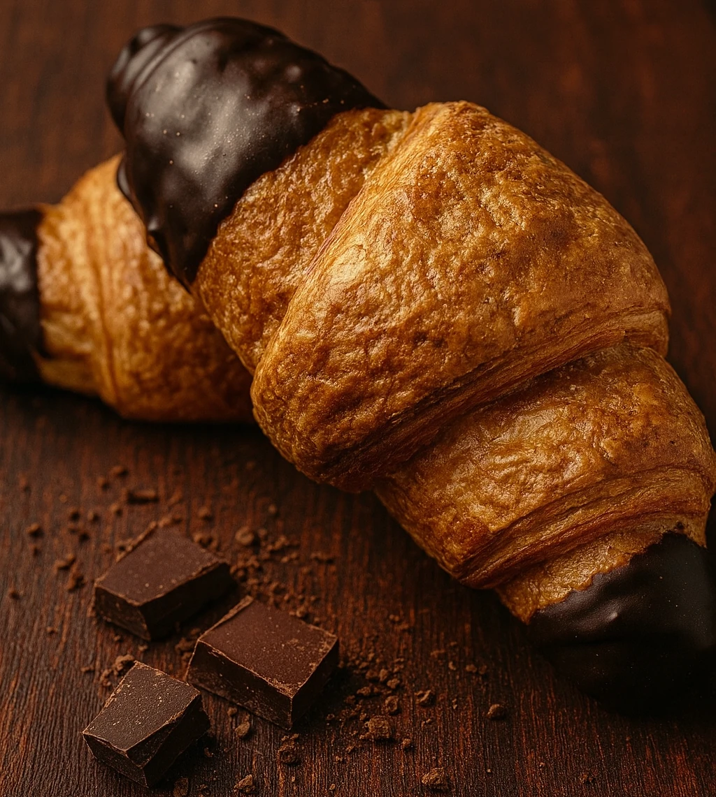 2 Schokocroissants